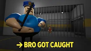 THIS FAT COP LOCKED ME IN ROBLOX JAIL 😭 Jailbreak Gone Wrong 🤯