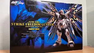 Perfect Grade Strike Freedom Gundam unboxing | Mobile Suit Gundam Seed Destiny ￼