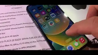 Reparație IPhone 12 Mini fără semnal , fără Wifii. Reparație placă de bază IPhone 12 Mini. Bistrita