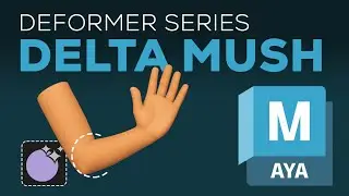 Delta Mush Tutorial Maya Ep4 | Deformer Series
