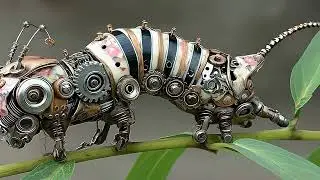 Steampunk Mechanical Insects | AI Design Ideation with pcode f1sbey9 | Special Request