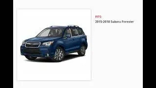 2015-2018 Subaru Forester Remote Engine Starter Kit - For Vehicles w/ Key - H001SSG502