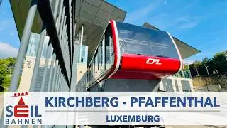 🇱🇺🚠 Funiculaire Pfaffenthal - Kirchberg | Standseilbahn | Luxemburg | inkl. Details zur Bahn