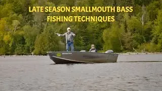 Late Season Smallmouth Bass Fishing Techniques NW Ontario