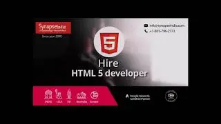 Hire HTML5 Developer - SynapseIndia