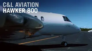 Watch This Hawker 800 Full Restoration - C&L Aviation Group