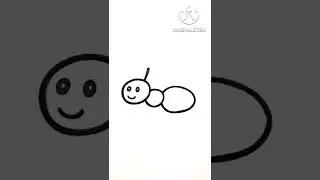 Ant Drawing 🐜#shorts #ytshorts #viralshorts #trending #ant #drawing #easy #cute #cartoon