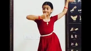 Sri Ganesa Charanam by 8 year old Vishwasree - Sridevi Nrithyalaya - Bharathanatyam Dance