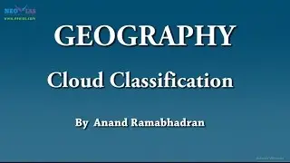 Cloud Classification | Geography | NEO IAS
