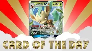 Leafeon GX - New Ultra Prism Pokemon Card of the Day