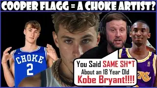 Cooper Flagg = Choke Artist?😱 So Was 18-Year-Old Kobe&hellip;🤔 Why Haters are Wrong about Future #1 Pick🔥
