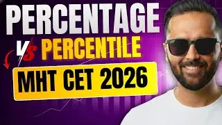 Percentage vs Percentile | MHTCET 2026 Explained in Simple Way | Commerce Jeetega