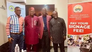 EKSAA Team Led By Mr. Bisi Adesua Meets With Outdoor Advertising Association of&nbsp;Nigeria&nbsp;(OAAN)