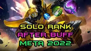 Xborg Gameplay Mobile Legends Solo Rank.. Tutorial After Buff + Item Build..