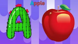 &ldquo;A to Z Apple Learning Song With Dancing Fruits and Colorful Alphabet Characters&rdquo;