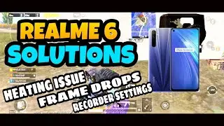 HOW TO FIX LAG , HEATING ISSUE , FRAME DROPS ,ETC IN REALME 6 - BATTLEGROUNDS MOBILE INDIA 🇮🇳