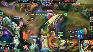 FNC vs UOL | LCS EU 2015 Finals Game 3 | Fnatic vs Unicorns of Love | Highlights