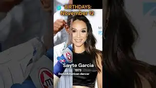 BIRTHDAYS   November 12 #birthday #november  #shorts
