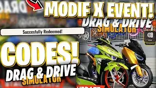 🌙[MODIF X EVENT]🏮 ALL CODES FOR RAMADAN X LUNAR NEW YEAR UPDATE! ROBLOX DRAG DRIVE SIMULATOR CODES