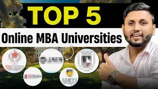 Top 5 MBA Universities | Online MBA Universities | MBA Admission 2025 | Mba Online