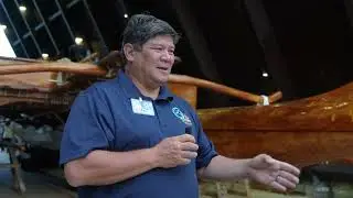 Iosepa, a traditional Hawaiian voyaging canoe returns to the ocean
