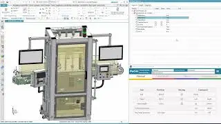 Virtual Commissioning with NX MCD, PLC Sim Advanced TIA Portal and Wincc