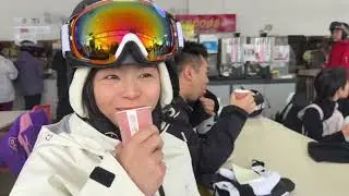 go snowboard. かぐらスキー場