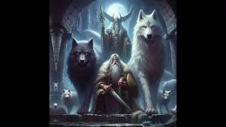 Odin&rsquo;s Wolves 🐺🔥 #history #europe #learning #trending #vikings #creepy #dark #myths #norse
