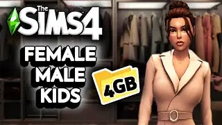 Maxis Match Female Male Kids CC Folder Download Sims 4 Clothes shoes accessories skins hair makeup