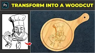 How to Transform into a Woodcut - Photoshop Tutorial