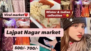 Lajpat Nagar market ♥️ winter and indian ear  collection… 
