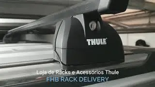 Instala&ccedil;&atilde;o Rack de Teto Thule Jeep Cherokee - FHB Rack Delivery Thule Morumbi