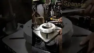 Tapping operation on drilling machine | Tapping operation