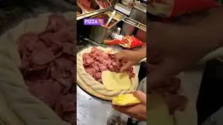 Pizza making. #viral #youtubeshorts #youtube