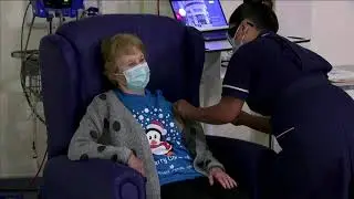 UK grandmother is world's first person to get Pfizer vaccine