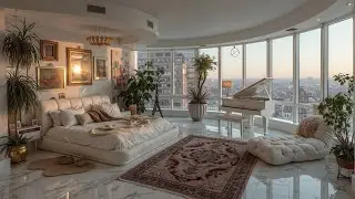 Cozy Bedroom Jazz 🎷 Расслабляющий легкий джаз для зимних вечеров | Атмосфера для сна и учебы