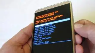 Сброс настроек моего Blu Vivo XL к заводским с помощью кнопок питания и увеличения громкости. V00...