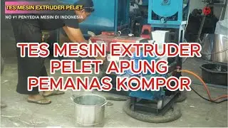 MESIN PELET APUNG TERMURAH || PEMANAS KOMPOR || UD MESIN TANI JOMBANG | 0856-5521-9052