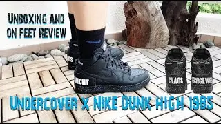 Undercover x Nike Dunk High 85 Unboxing and on feet Review