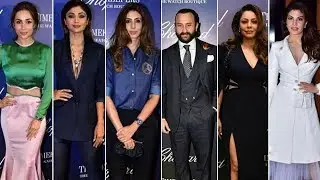 Malaika, Shilpa & Saif  पहुँचे  25th Anniversary of Swiss Watchmaker Chopard for Happy Sport