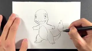 C&Oacute;MO DIBUJAR a Charmander PASO A PASO【Pok&eacute;mon】