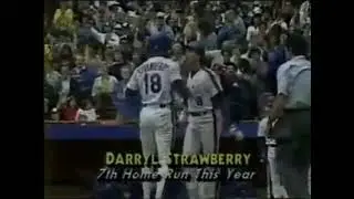 MON@NYM: Darryl Strawberry&rsquo;s game tying two run homer (1987)