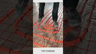 #heatingpipes #laying #easywork #smartwork #technology #viral #youtubeshort