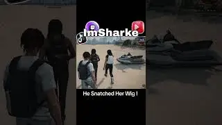 He Snatched Her Wig !! #fivemclips #gta5rp #englewoodrp #gtarp #funny #viral