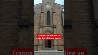 Fransa&rsquo;da doğa i&ccedil;inde gizli bir kilise #fransa #kilise #tarih #doğa #shorts #keşfet