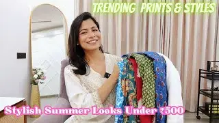Summer Kurta Set, Short Kurtis, Long Skirt Haul l Under ₹500 l Dream Simple