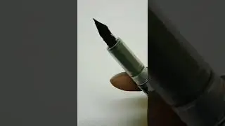 50rs fountain pen l how to insert fountain pen cartridge. #shorts