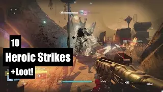 Destiny: 10 Heroic Strikes + Loot!, #50 (Small Solar Scratches)