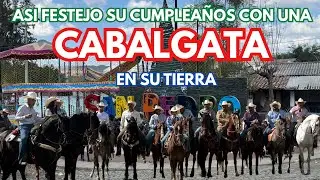 ASI FESTEJO SU CUMPLEA&Ntilde;OS CON UNA GRAN CABALGATA EN SAN PEDRO JALISCO