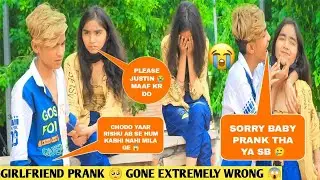 Meeting After Long Time Prank On Girlfriend 😱 | Justin Romio